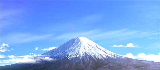 番長4終了画面富士山
