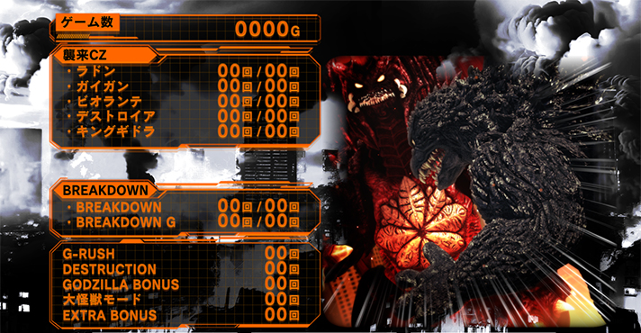 スマスロゴジラメニュー画面モード示唆