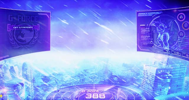 ゴジラステージ雪