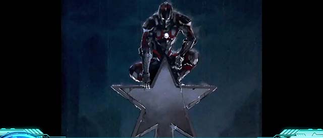 ウルトラマンアイキャッチシルエット