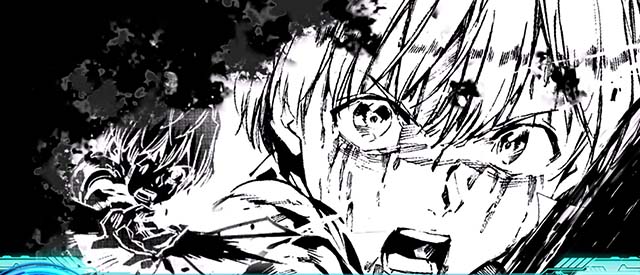 ウルトラマンアイキャッチ白黒